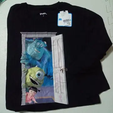 graniph 몬스터즈 잉크 T셔츠 SS 블랙