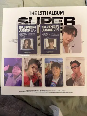 [ 미개봉 새상품 ] 희철 이특 SUPER JUNIOR 25 smini
