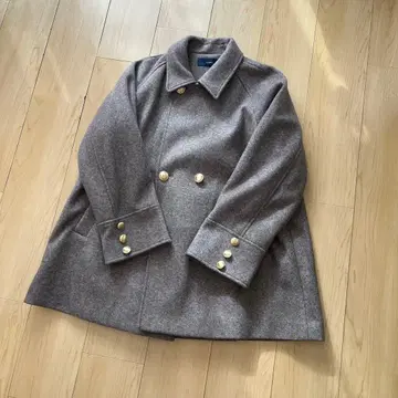 쉽스 울 라이크 저지 멜톤 2WAY P 코트