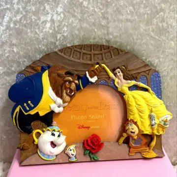 미녀와 야수 사진 프레임 디즈니 스토어 빈티지 루미에르 칩