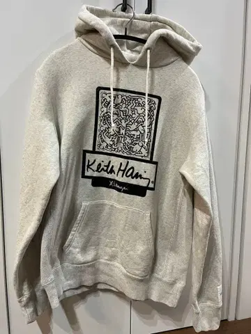 키스 해링 x XLARGE 리버스 위브 후드티