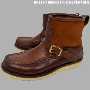 러셀 모카신 x 네펜데스 별주 크레이지 패턴 노크어바웃 부츠