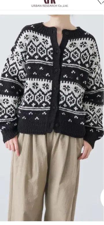 페루 노르딕 가디건