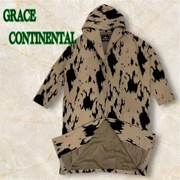 GRACE CONTINENTAL 키카 자카드 가운 가디건 36