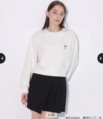 Rirandture 플리츠 미니 스코트 미니 스커트 S 사이즈 블랙