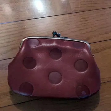 칸미 가죽 오야코 가마구치 지갑