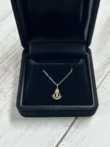 새상품급 [LION HEART] K10 다이아몬드 목걸이