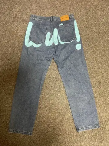 론 루이스 x 윈드앤씨 데님 팬츠 M 사이즈