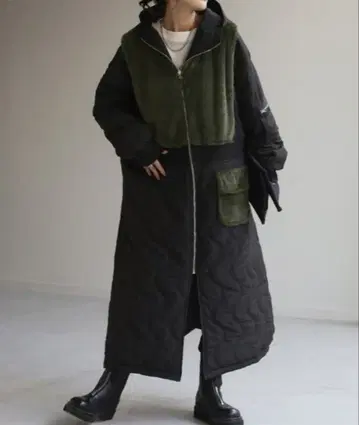 HUG.U 리버서블 롱 MA-1