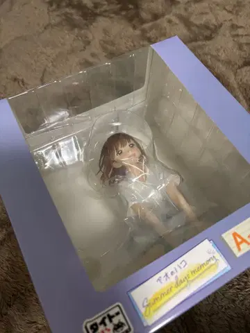 다이토 복권 푸른상자 A상 사슴의 여름 치나츠 피규어 F상 세트