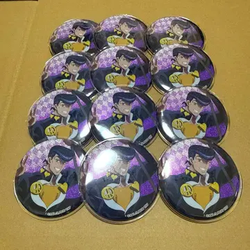 죠죠 월드Q 히가시카타 죠스케 캔뱃지 12개