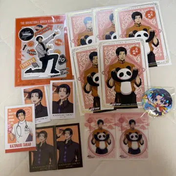 타카오 카즈나리 굿즈 묶음 판매 4