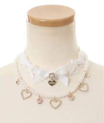 LIZ LISA 리즈리사 목걸이 부착 사다리 레이스 초커