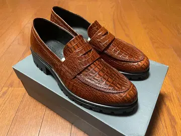 에코 W 천연 가죽 로퍼 모드 트레이 24.0