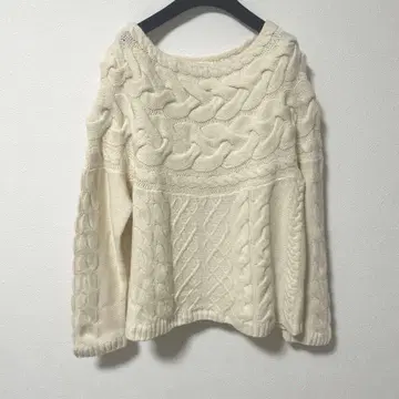 플랜테이션 조몬 케이블 니트
