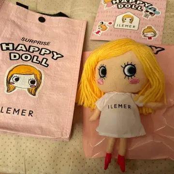 [ 미사용 새상품 ] ILEMER 해피 인형 이마리 E마리