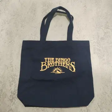 빙고 브라더스 프린트 토트백 네이비