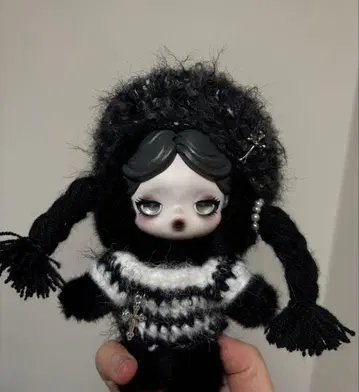 [ 68번 ] 팝마트 스컬 팬더 봉제 인형 옷 갈아입기 의류