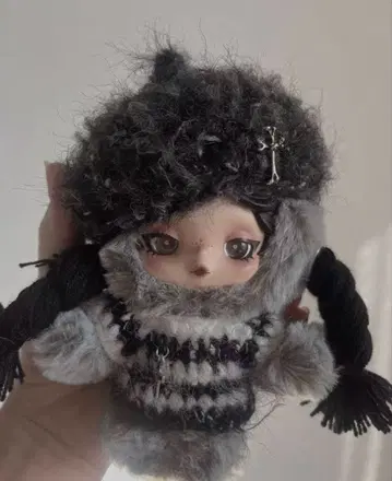 [ 68번 ] 팝마트 스컬 팬더 봉제 인형 옷 갈아입기 의류