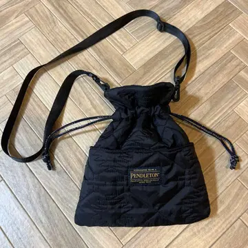 펜들턴 복조리 숄더백 블랙