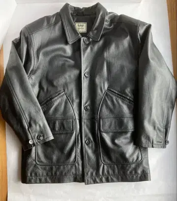 [ 구제 의류 ] 양가죽 블랙 가죽 자켓 M 사이즈