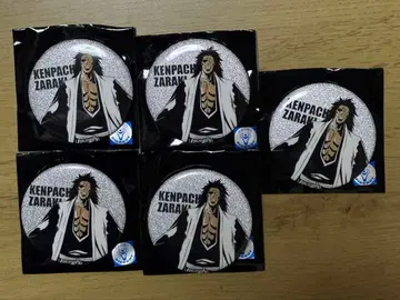 BLEACH WORLD 자라키 켄파치 캔뱃지 5개 세트