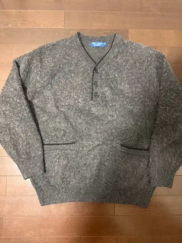 BONBON STORE 헨리넥 스웨터 그레이 M