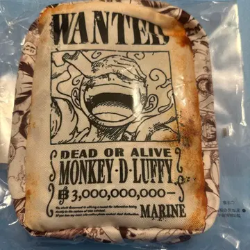 원피스 포켓터블 수배서 에코백 루피