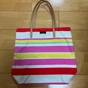 케이트 스페이드 스트라이프 토트백 화려하고 귀여운