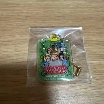 스트레인저 싱스 아크릴 키링 도쿄 코믹콘 홀리데이 디자인