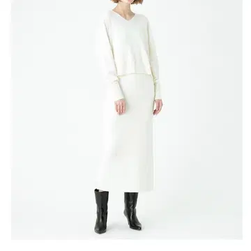 알아바일 울 스무스 니트 셋업