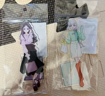 너와 아이돌 프리큐어 아크릴 스탠드 다나카 푸린 다나카 멜론 세트