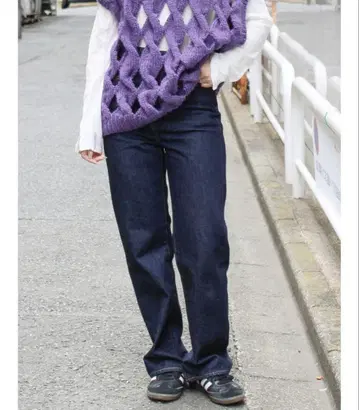 Ungrid 슬림 스트레이트 데님