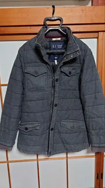 아르마니 진스 그레이 다운 자켓 사이즈 44