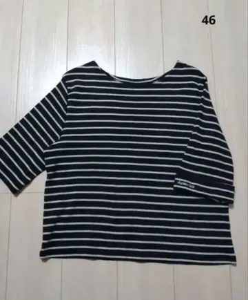 23구 5부 소매 보더 티셔츠 46