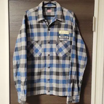 명작 텐더 로인 플란넬 셔츠 버팔로 체크 레어 사이즈 L 선착순