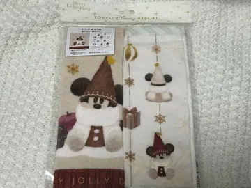 디즈니 크리스마스 2025 릴린린 미니 타월 2개