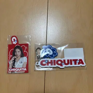 베이비 몬스터 온라인 복권 D상 키링 E상 스티커 치키타 ver