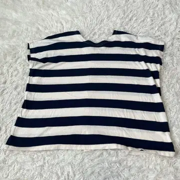 내추럴 런드리 보더 블라우스 티셔츠 가디건