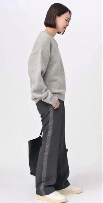 Deuxieme Class 사이드 라인 TR 팬츠