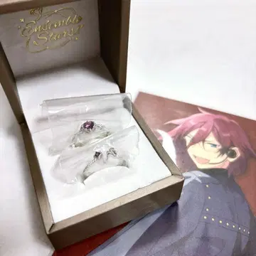 [익명 배송] 앙스타 사에구사 이바라 중국 한정판 맹세의 반지 실버