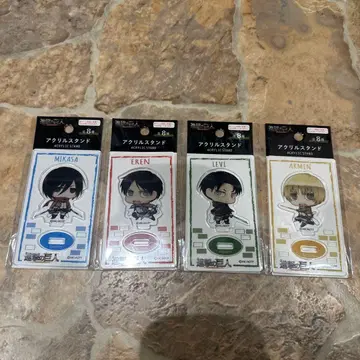 진격의 거인 리바이 엘렌 미카사 알민 아크릴 스탠드