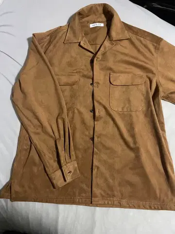 FREAK'S STORE 브라운 긴팔 셔츠