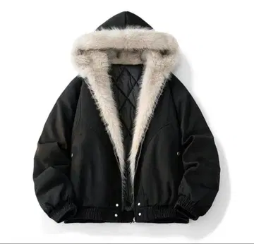 퍼 자켓 블랙 짧은 기장