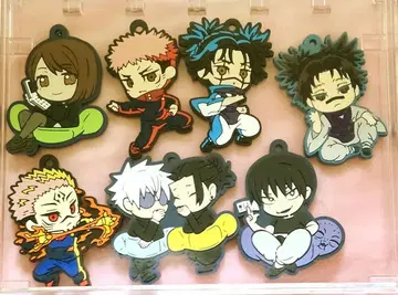 주술회전 러버 키링 세트