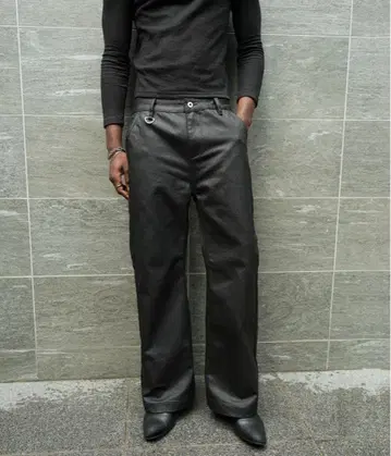 Asapmode oil coating pants
