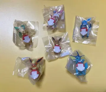 포켓몬 제일복권 F상 이브이 진화계 피규어 6체 세트