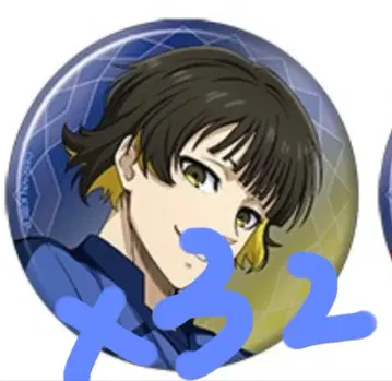 블루 록 바치라 메구루 캔뱃지 2기 메탈 캐릭터 배지 컬렉션 30개