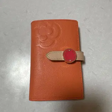 CLATHAS 클레이 카드 케이스 핑크 블랑 벨트