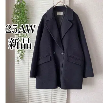 [새상품] [2025AW] relume 울 캐시미어 테일러드 코트 36